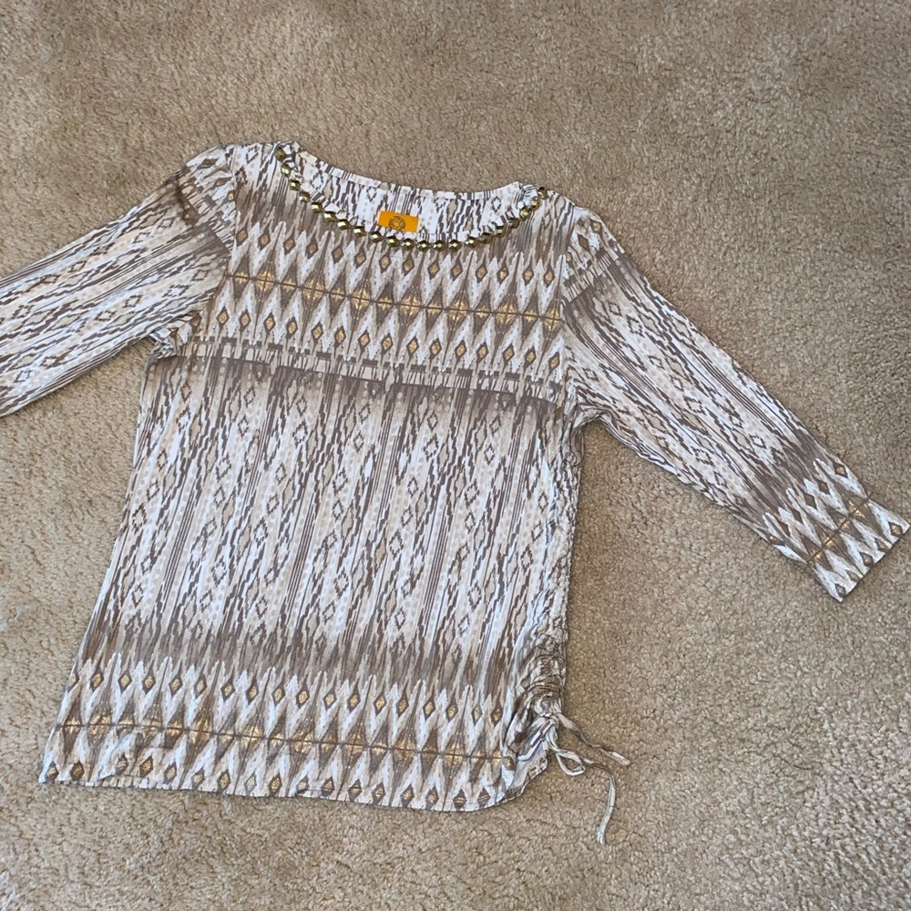 🍁Ruby Rd. Side Tie Top🍁 - Picture 5 of 8